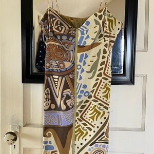 Nicole Miller Multicolor Patterned Women's Dress